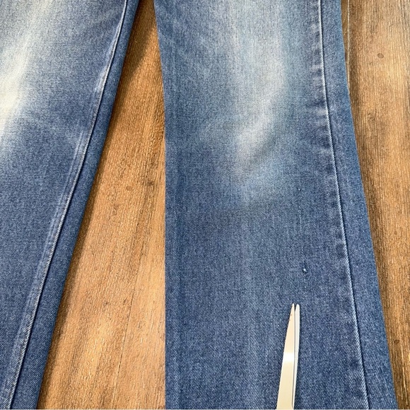 Vintage Levi's 917 Bootcut Jeans 34 x 33 Orange Tag Straight Blue - Picture 8 of 13